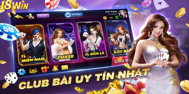 Game bài 3d 18win sở hữu kho game đa dạng